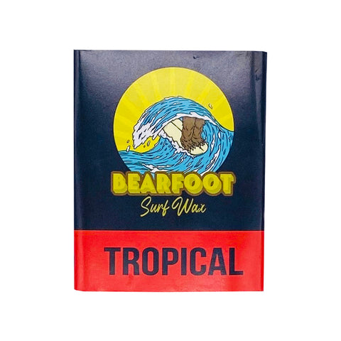 BearFoot Surf Wax Tropical Temperature